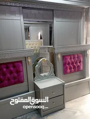  1 غرفه نوم  شبابيه خشب لاتيه 18 عمان الهاشمي الشمالي