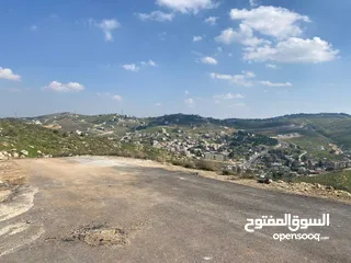 17 قطعة ارض للبيع ( منطقة فلل وقصور )واصل جميع الخدمات ( على قمة بيرين )