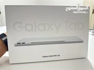  2 تابلت S9 FE PLUS 5G جديد غير مستخدم