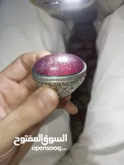  6 خواتم انتيك بأحجار كريمة من الياقوت الاصلي