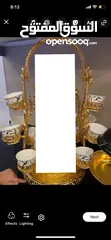  5 مضايف العيد ذهبيه نوعيه ثقيله استعمال خفيف
