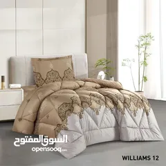  5 مجموعة WILLIAMS لحاف نفخ مفرد ونص مكون من 3 قطع لحاف نفخ دبل فيس