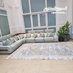  2 اثاث مجلس راقي جدا  مع السجاد furniture with carpet