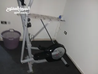  2 كروس + بنش +بار+وزنات للبيع