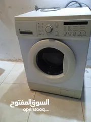  2 غساله فل اوتوماتيك 8كيلو استعمال بيت