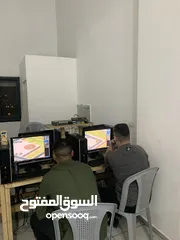  2 كومبيوتر جديد مع شبكة ومكاتب وكوبيرد وماوس وجميع الملحقات