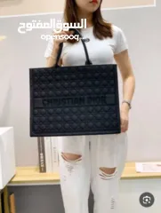  1 شنطة كريستيان ديور - حجم كبير  ماستر كوبي  فل تختيم