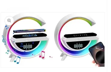  3 All-in-One Digital LED Wireless Charger Speaker