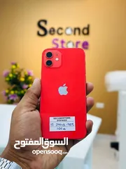  1 iPhone 12-256 GB with 90% Battery life - Red - Smooth Phone