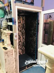  10 مصعد خارجي كامل مواصفات جيدة جدا مع سيفتي كامل