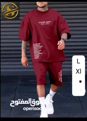  4 بيجامة شورت رجالي  الخامة قطنية  مقاسات L/Xl/2X/3X اوزان من 50 ل 85 كيلو