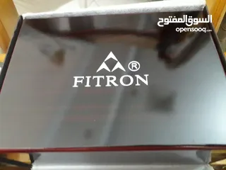  2 ساعه جديده ماركه FITRON مع علبه خشب أنيقه / قلم ماركه VG ( VERNA CHAPANA) /