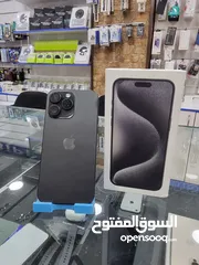  1 iphone 15 pro max 256GB بحالة ممتازة