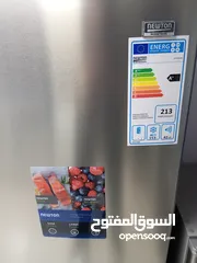  2 فريزر عامودي ستنستيل 5 أدرج مساحتها 153لتر A+ كفاله لمدة 3 سنوات شامل توصيل