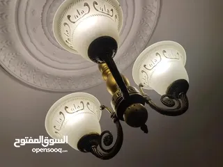  3 ثريات صالون عدد 3
