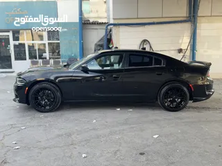  5 تشارجر RT 2018 V8 5.7 بلون خارجي جميل مسرفس+ايطارات جديده