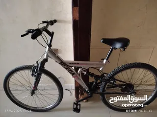  2 دراجه هوائيه نمره 26 عليه صنوبر سات شوكه وسنبرصات بنص