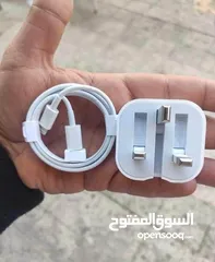  3 شاحن ايفون pd متوفر w35 w20 اصلي
