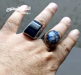  10 خواتم فضه عيار 925
