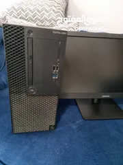  1 كمبيوتر مكتبي للبيع كور i5 الجيل 8 رام 16
