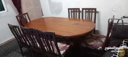  1 طاولة سفرة ...