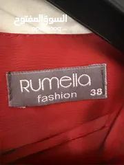  1 فستان لون احمر size 38