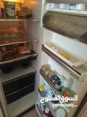  2 ثلاجة جينيرال اليكتريك ياباني اصلي بابين خليجيه