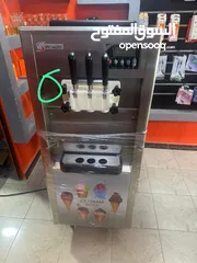  1 ماكينة ايش كريم سوفت