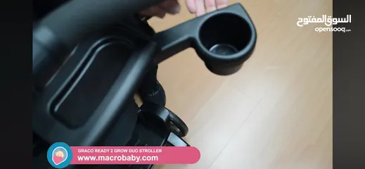  1 عربة أطفال تؤام جراكو