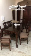  1 طاولة سفره زان 6كراسي