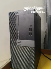  2 موجود كمبيوتر مبرمج كاشير المولات و السوبر ماركت مع شاشه ديل صغيره