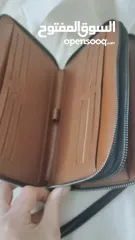  4 MONT BLANK شنطه جلد اسود