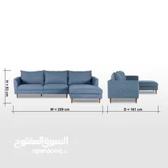  2 Selling home canter L shape sofa