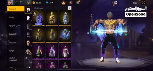  4 حساب فري فاير للبيع على السوم