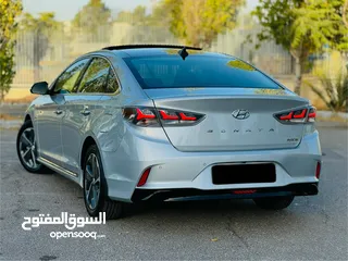  10 Sonata 2018 وارد وكاله عداد قليل جدا شبه جديده مالك واحد بدون ولا حادث