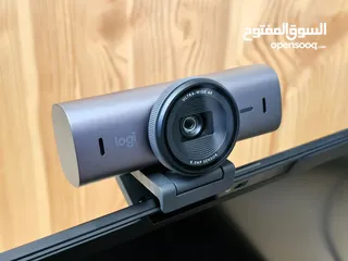  2 كاميرات logitech mx brio 4k ويب كام