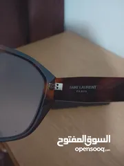  3 نظارة شمسية اصلية سان لوران ونظارة شمسية ريبان ونظارة شمسية سدى