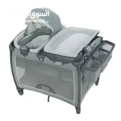  2 تخت بيبي ماركة جيراكو