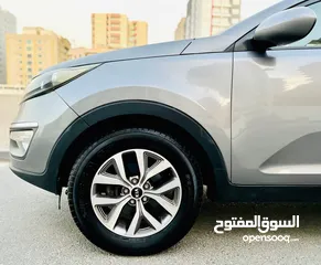  16 A Very Well Maintained KIA SPORTAGE 2015 GREY GCC In Mint Condition
