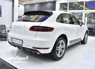  5 Porsche Macan Turbo ( 2014 Model ) in White Color GCC Specs