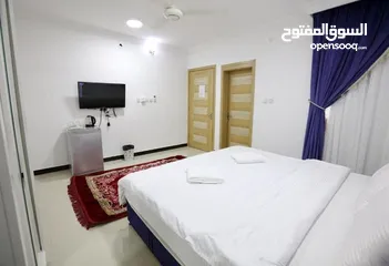  7 FURNISHED DAILY AND MONTHLY IN MUSCAT MAABILAH  غرف وشقق فندقية للأجار في مسقط