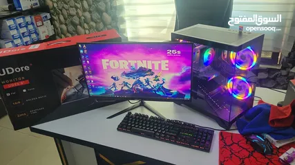  4 كمبيوتر Gaming جيل 12 كرت شاشة خرافي RTX 3050 6 GB وبسعر خرافي399