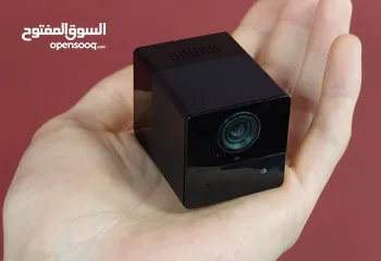  1 كاميرا مراقبه صغيره واي فاي ذكية لمراقبة المنزل تعمل عن طريق البطارية