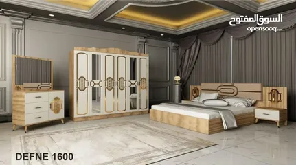  6 غرف نوم تركي 7 قطع مميزه شامل تركيب ودوشق مجاني