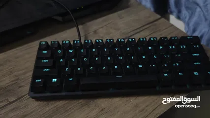  4 razer huntsman mini  كيبورد ريزر   ميني