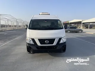  2 Nissan urvan high roof chiller 2020 GCC