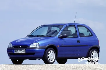  3 اوبل كورسا 99 لون ابيض