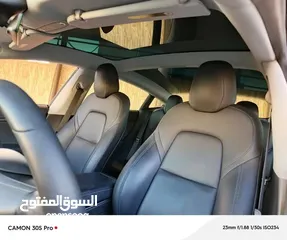  21 Tesla model 3 2022 standard plus/7 جيد / اتوسكور A/ عداد قليل كاش وبالاقساط