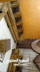  3 طقم كنب شبه جديد تفصيل 9مقاعد