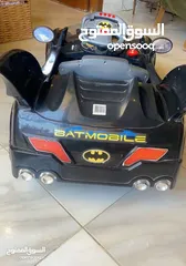  5 سياره شحن باتمان الاصلي بحاله الوكاله بطاريه جديده